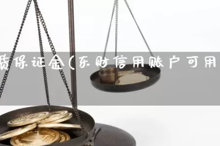 东财期货保证金(东财信用账户可用保证金)