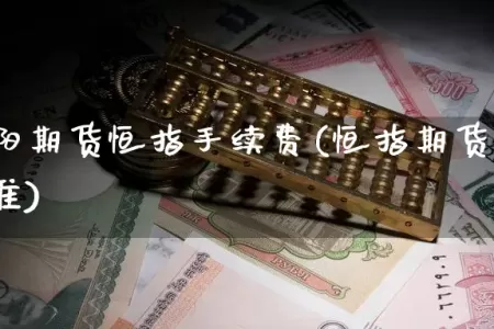 上海中阳期货恒指手续费(恒指期货交易手续费标准)