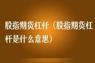 期货杠杆是怎么发挥(期货里面的杠杆是什么意思) (https://www.haizilaw.com/) 国际期货 第1张