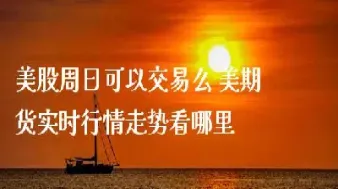 美股期货实时行情哪里看(美股期货实时指数代码) (https://www.haizilaw.com/) 国际期货 第1张