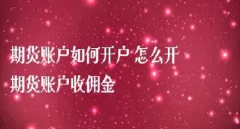 怎么开通国外期货账户(怎么开通国外期货账户交易) (https://www.haizilaw.com/) 国际期货 第1张