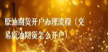 国内期货原油怎么交易时间(国内期货原油怎么交易时间最长) (https://www.haizilaw.com/) 黄金期货直播间 第1张