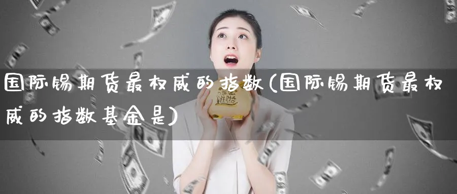 国际锡期货最权威的指数(国际锡期货最权威的指数基金是) (https://www.haizilaw.com/) 期货百科 第1张