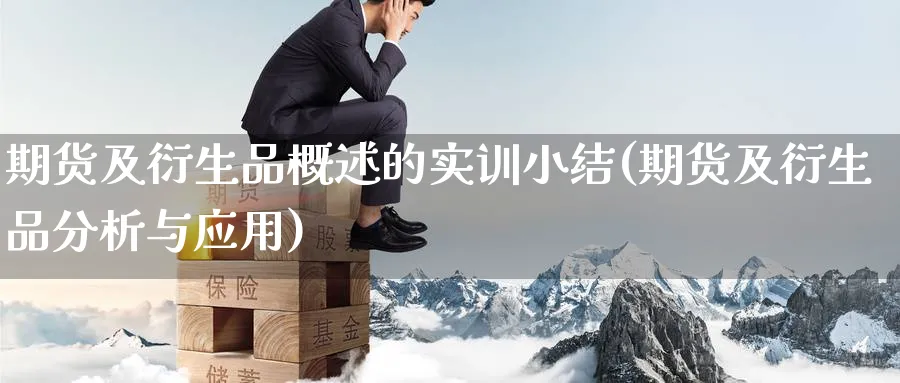 期货及衍生品概述的实训小结(期货及衍生品分析与应用) (https://www.haizilaw.com/) 纳指期货 第1张