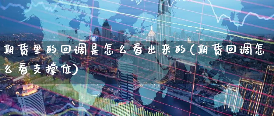 期货里的回调是怎么看出来的(期货回调怎么看支撑位) 化工期货 第1张-金融直播室 期货里的回调是怎么看出来的(期货回调怎么看支撑位) (https://www.haizilaw.com/) 化工期货 第1张