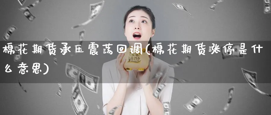 棉花期货承压震荡回调(棉花期货涨停是什么意思) (https://www.haizilaw.com/) 农产品期货 第1张