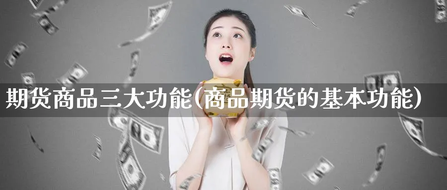 期货商品三大功能(商品期货的基本功能) (https://www.haizilaw.com/) 道指期货 第1张