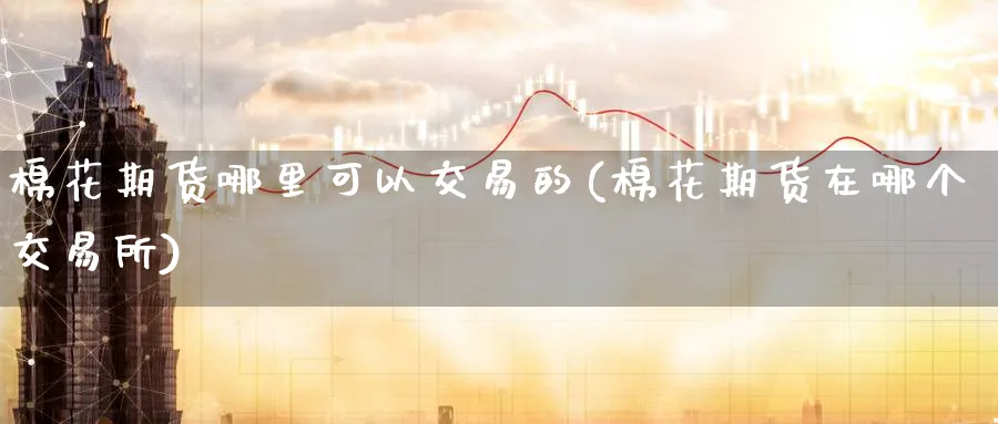 棉花期货哪里可以交易的(棉花期货在哪个交易所) 农产品期货 第1张-金融直播室 棉花期货哪里可以交易的(棉花期货在哪个交易所) (https://www.haizilaw.com/) 农产品期货 第1张
