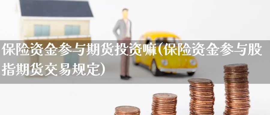 保险资金参与期货投资嘛(保险资金参与股指期货交易规定) 德指期货 第1张-金融直播室 保险资金参与期货投资嘛(保险资金参与股指期货交易规定) (https://www.haizilaw.com/) 德指期货 第1张