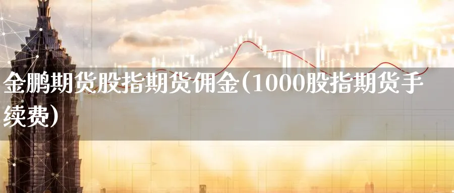 金鹏期货股指期货佣金(1000股指期货手续费) (https://www.haizilaw.com/) 纳指期货 第1张