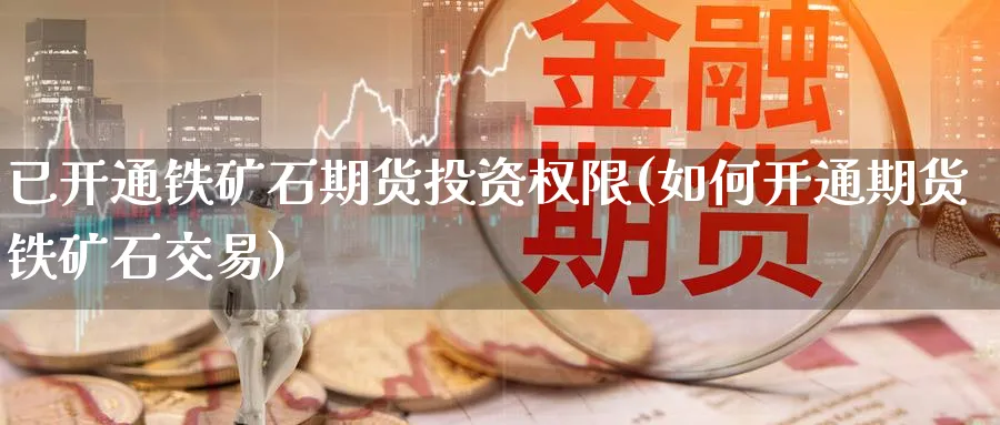 已开通铁矿石期货投资权限(如何开通期货铁矿石交易) 国际期货 第1张-金融直播室 已开通铁矿石期货投资权限(如何开通期货铁矿石交易) (https://www.haizilaw.com/) 国际期货 第1张