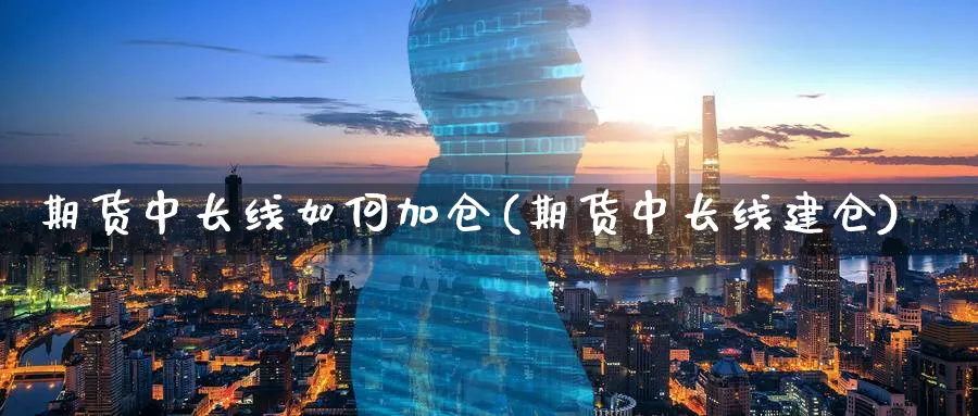 期货中长线如何加仓(期货中长线建仓) 农产品期货 第1张-金融直播室 期货中长线如何加仓(期货中长线建仓) (https://www.haizilaw.com/) 农产品期货 第1张