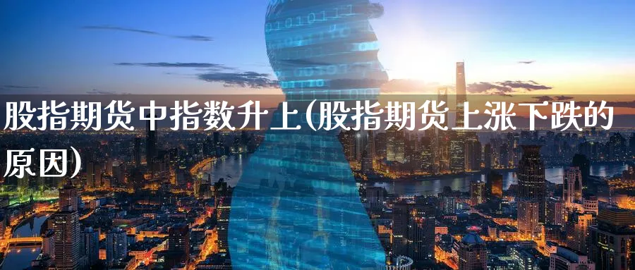 股指期货中指数升上(股指期货上涨下跌的原因) (https://www.haizilaw.com/) 原油期货直播间 第1张