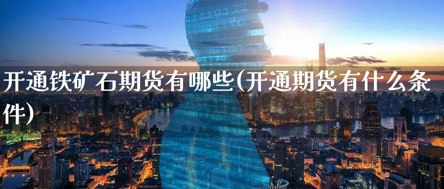 开通铁矿石期货有哪些(开通期货有什么条件) (https://www.haizilaw.com/) 恒指期货 第1张