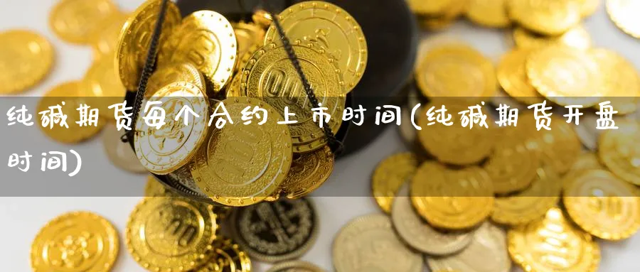 纯碱期货每个合约上市时间(纯碱期货开盘时间) (https://www.haizilaw.com/) 道指期货 第1张