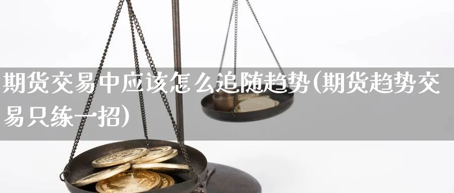 期货交易中应该怎么追随趋势(期货趋势交易只练一招) 化工期货 第1张-金融直播室 期货交易中应该怎么追随趋势(期货趋势交易只练一招) (https://www.haizilaw.com/) 化工期货 第1张