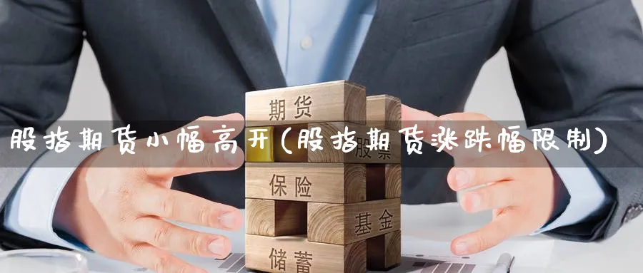 股指期货小幅高开(股指期货涨跌幅限制) (https://www.haizilaw.com/) 道指期货 第1张