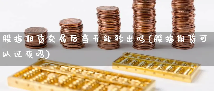 股指期货交易后当天能转出吗(股指期货可以过夜吗) (https://www.haizilaw.com/) 农产品期货 第1张