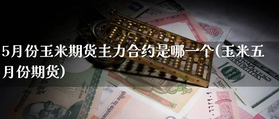 5月份玉米期货主力合约是哪一个(玉米五月份期货) (https://www.haizilaw.com/) 化工期货 第1张