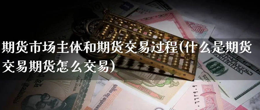 期货市场主体和期货交易过程(什么是期货交易期货怎么交易) (https://www.haizilaw.com/) 纳指期货 第1张