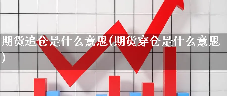 期货追仓是什么意思(期货穿仓是什么意思) (https://www.haizilaw.com/) 期货百科 第1张