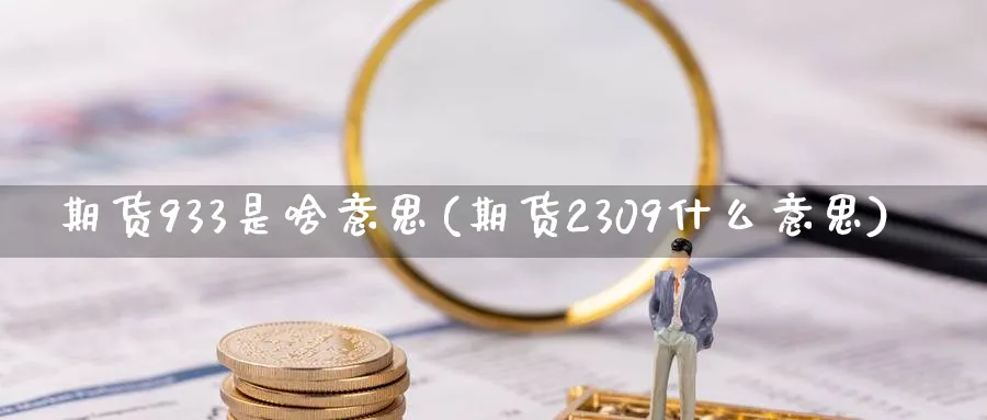 期货933是啥意思(期货2309什么意思) 道指期货 第1张-金融直播室 期货933是啥意思(期货2309什么意思) (https://www.haizilaw.com/) 道指期货 第1张