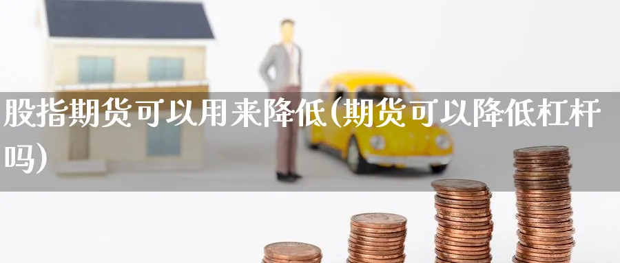 股指期货可以用来降低(期货可以降低杠杆吗) (https://www.haizilaw.com/) 黄金期货直播间 第1张