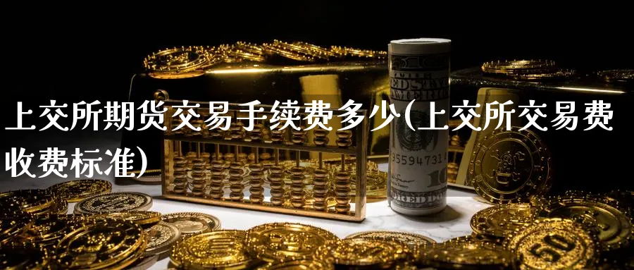 上交所期货交易手续费多少(上交所交易费收费标准) (https://www.haizilaw.com/) 恒指期货 第1张