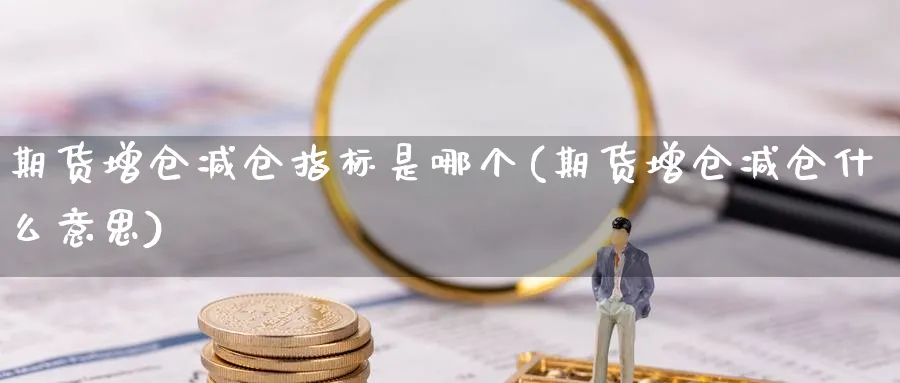 期货增仓减仓指标是哪个(期货增仓减仓什么意思) 化工期货 第1张-金融直播室 期货增仓减仓指标是哪个(期货增仓减仓什么意思) (https://www.haizilaw.com/) 化工期货 第1张