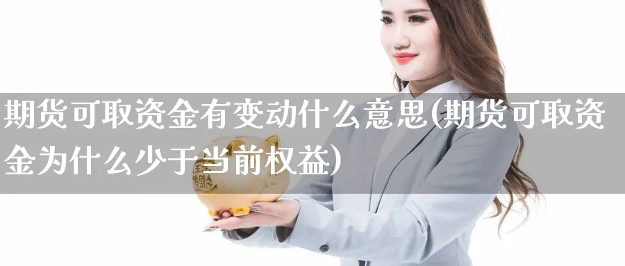 期货可取资金有变动什么意思(期货可取资金为什么少于当前权益) (https://www.haizilaw.com/) 国际期货 第1张
